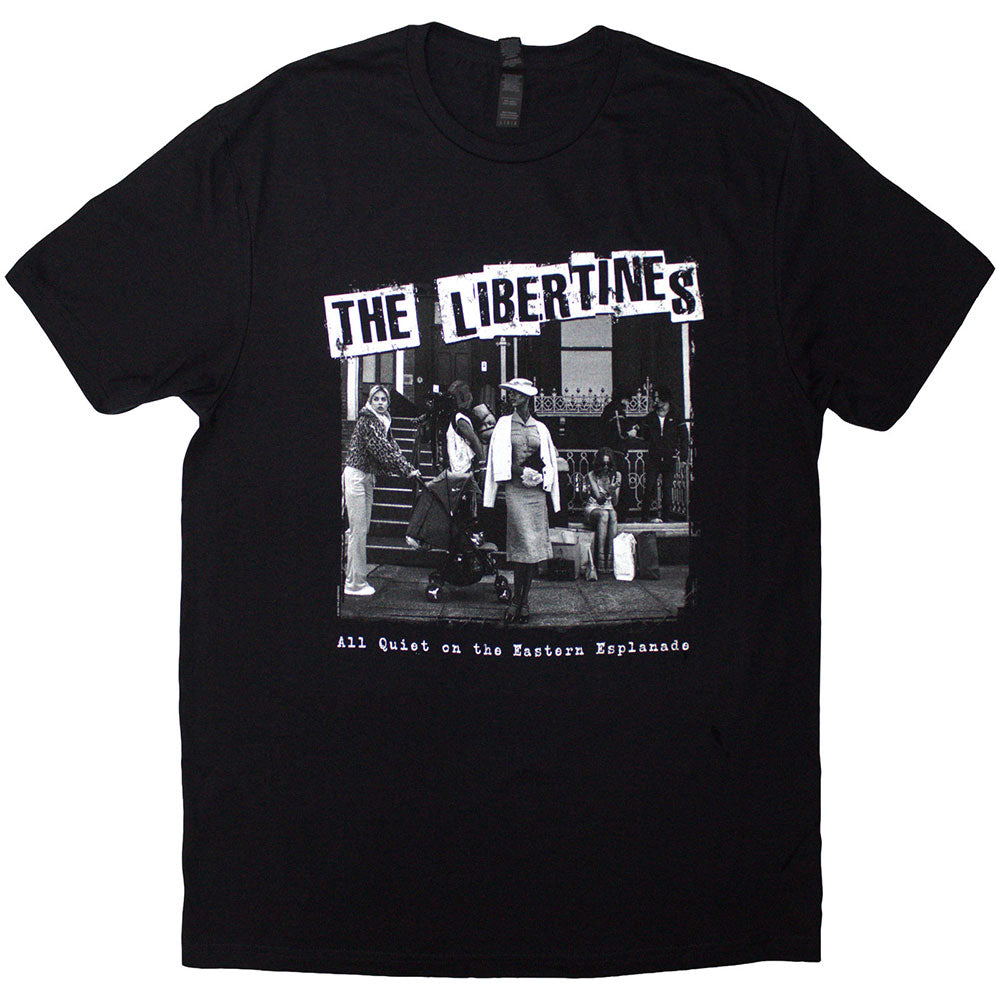 The Libertines AQOTEE Album B&W  Tee